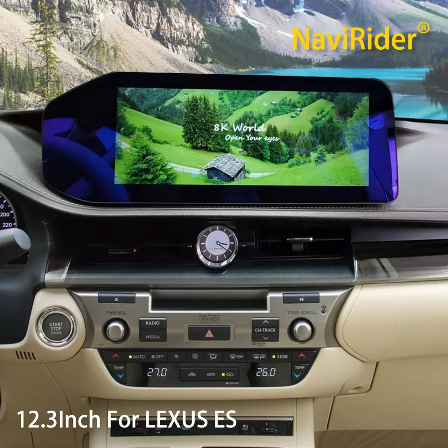 12.3inch 128GB Car Android Screen Carplay For Lexus ES350 ES 300h 250 350 300 ES330 Autoradio GPS Radio Multimedia Video Player
12.3inch 128GB Car Android Screen Carplay For Lexus ES350 ES 300h 250 350 300 ES330 Autoradio GPS Radio Multimedia Video Player