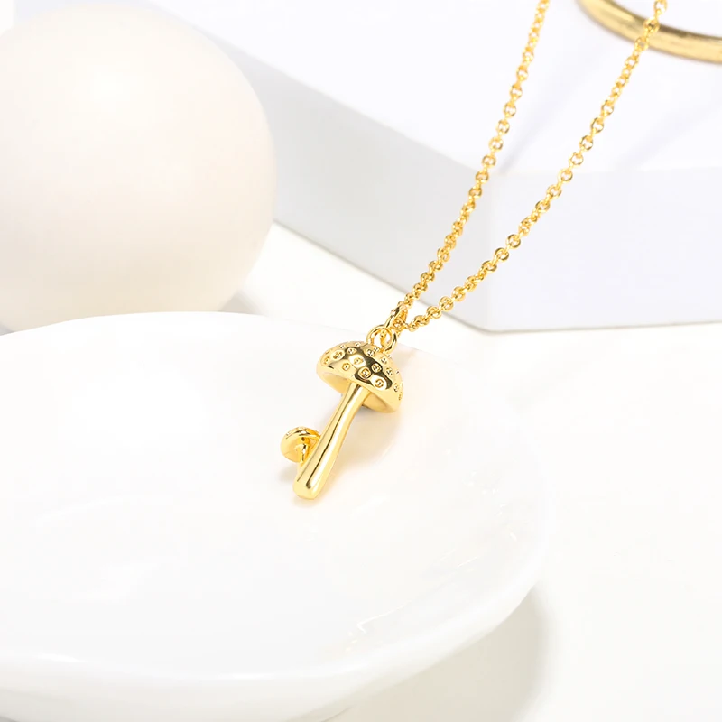 2022 New Cute Food Pendant Stereoscopic Mushroom Necklace For Girls Women Lovely Sweet Necklace Jewelry Birthday Gift For Kids
2022 New Cute Food Pendant Stereoscopic Mushroom Necklace For Girls Women Lovely Sweet Necklace Jewelry Birthday Gift For Kids