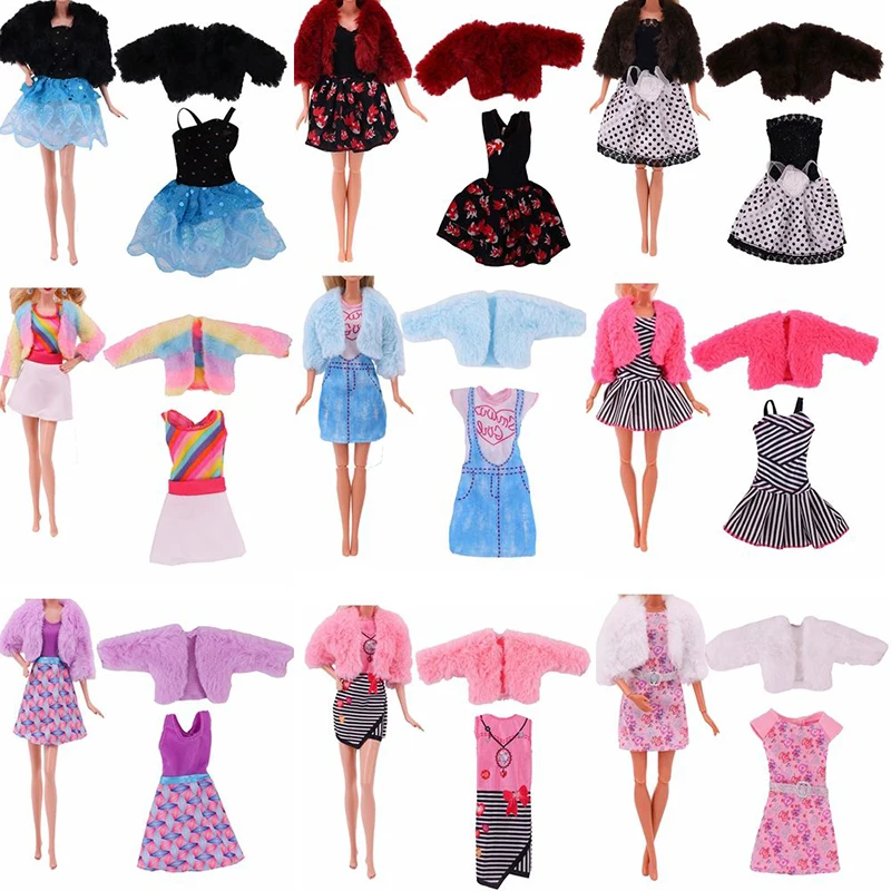 Fashion Elegant Barbies Dress Casual Wear For 27-29cm Barbie Clothes Accesorios Toys For Girls Birthday Gift
Fashion Elegant Barbies Dress Casual Wear For 27-29cm Barbie Clothes Accesorios Toys For Girls Birthday Gift