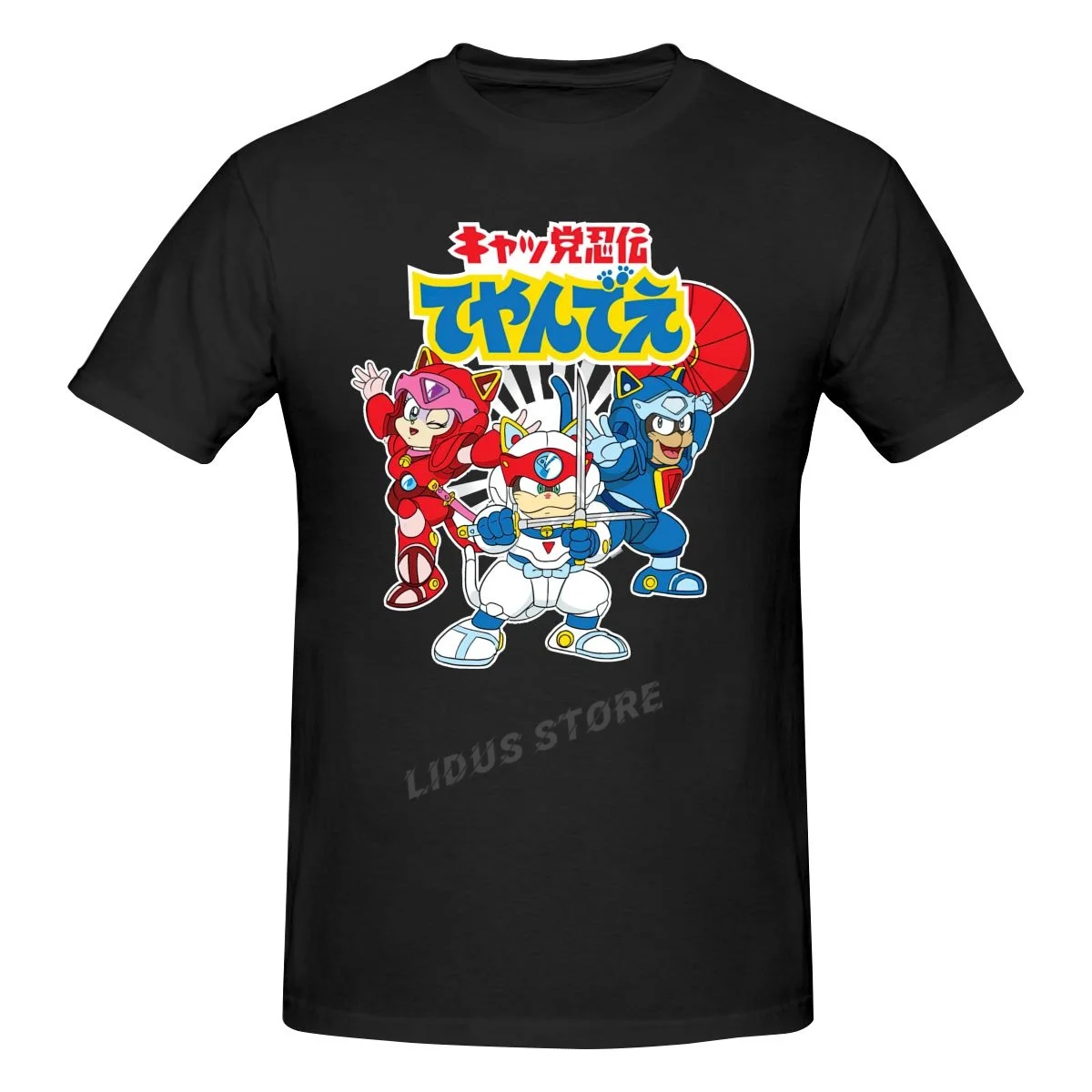 Samurai-Pizza Cats T shirt Harajuku Clothing Short Sleeve Cotton Streetwear Graphic Tshirt Tees
Samurai-Pizza Cats T shirt Harajuku Clothing Short Sleeve Cotton Streetwear Graphic Tshirt Tees