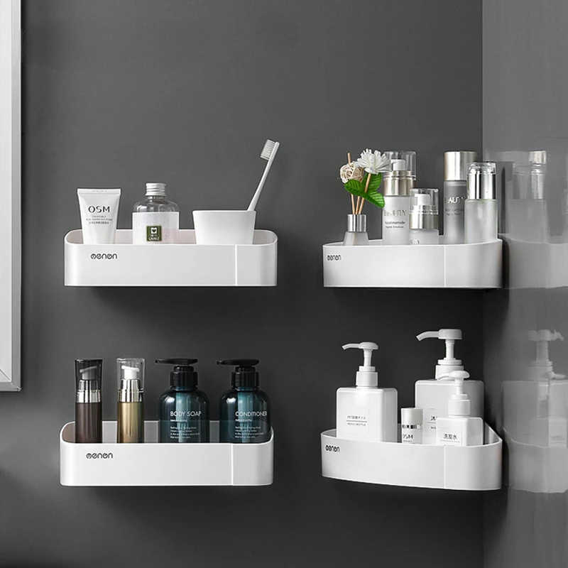 Bathroom Shelf Wall-mounted No-drill Shelves Shampoo Corner Shelf Shower Storage Rack Kitchen WC Organizer Bathroom Accessories
Bathroom Shelf Wall-mounted No-drill Shelves Shampoo Corner Shelf Shower Storage Rack Kitchen WC Organizer Bathroom Accessories
