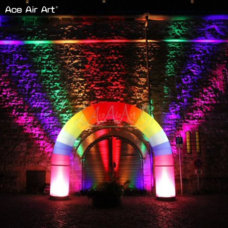 Best Beautiful Inflatable Rainbow Arch With Lights For Wedding Party Decoration/Advertising Promotion Made By Ace Air Art
Best Beautiful Inflatable Rainbow Arch With Lights For Wedding Party Decoration/Advertising Promotion Made By Ace Air Art