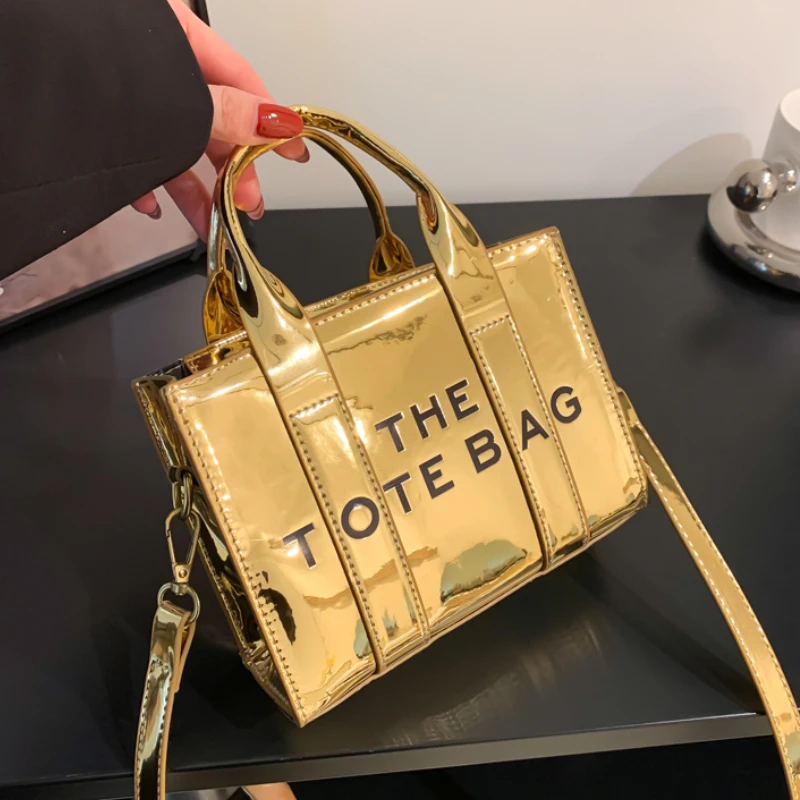 Patent Leather Women's Fashion Bags 2023 Trend Luxury Designer Handbag High Quality Party Hip Hop Letter Cute Woman Shoulder Bag
Patent Leather Women's Fashion Bags 2023 Trend Luxury Designer Handbag High Quality Party Hip Hop Letter Cute Woman Shoulder Bag