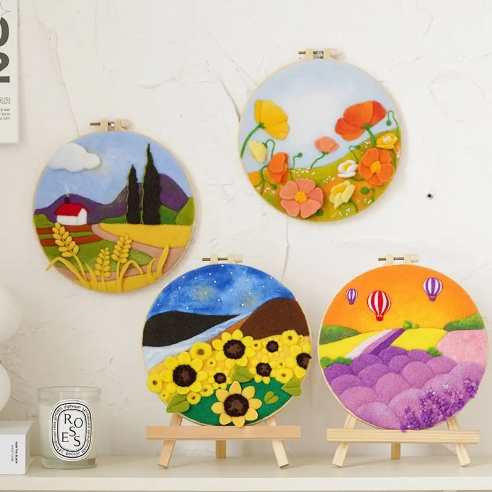 Beautiful with Frame Wool Embroidery Kit Cross Stitch Craft Painting Gift Printed Needlework Sewing Painting
Beautiful with Frame Wool Embroidery Kit Cross Stitch Craft Painting Gift Printed Needlework Sewing Painting