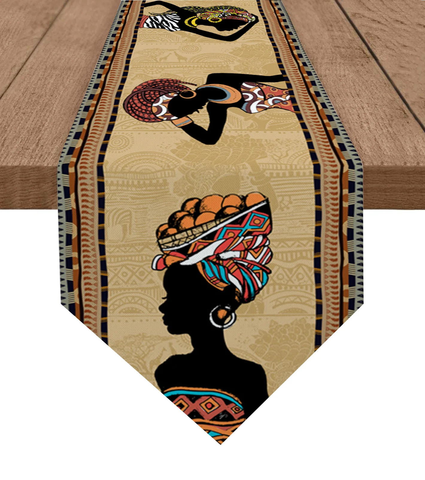 Ethnic Style African Women Black Women Table Runner Wedding Party Decor Tablecloth Holiday Kitchen Table Decor Table Runner
Ethnic Style African Women Black Women Table Runner Wedding Party Decor Tablecloth Holiday Kitchen Table Decor Table Runner
