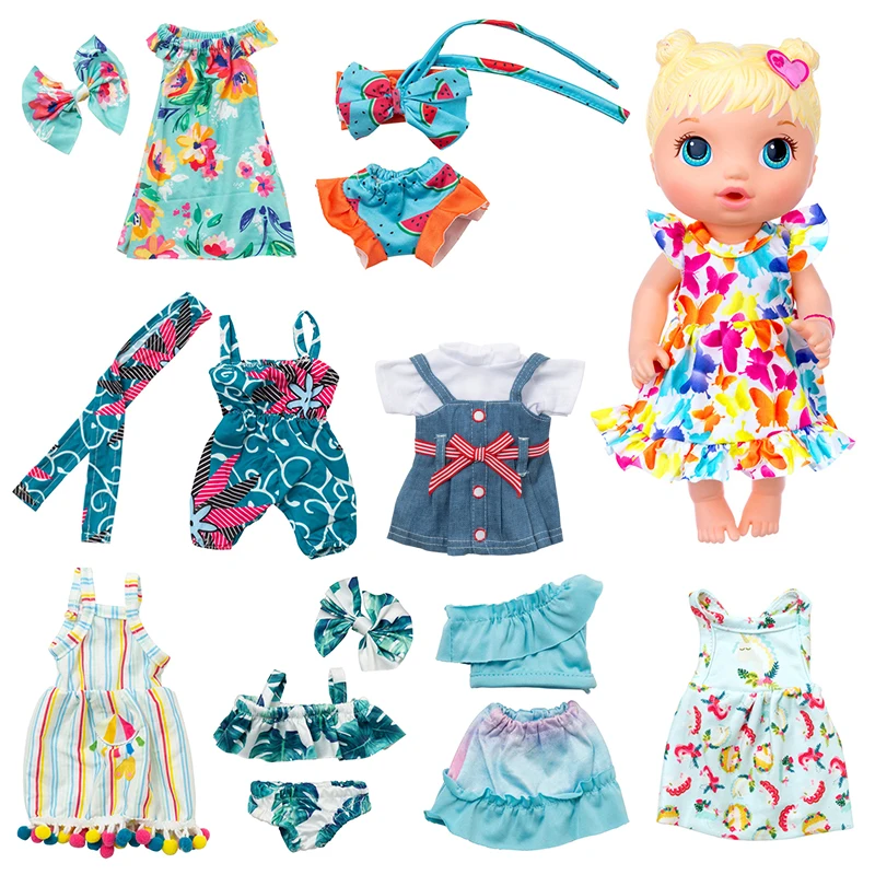 Fashion Dress for 12in 14in Baby Alive Dolls Clothes 30cm Simulation Baby Reborn Skirt Swimsuit Dress-up Girls Toys Costume Gift
Fashion Dress for 12in 14in Baby Alive Dolls Clothes 30cm Simulation Baby Reborn Skirt Swimsuit Dress-up Girls Toys Costume Gift