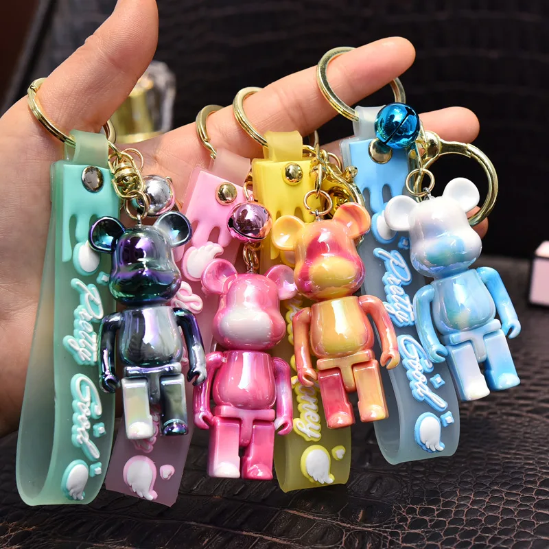 Creative Bear Pendant Keychain Resin Bear Ornaments for Women Bag Car KeyRing Mobile Phone Fine Jewelry Accessories Kids
Creative Bear Pendant Keychain Resin Bear Ornaments for Women Bag Car KeyRing Mobile Phone Fine Jewelry Accessories Kids