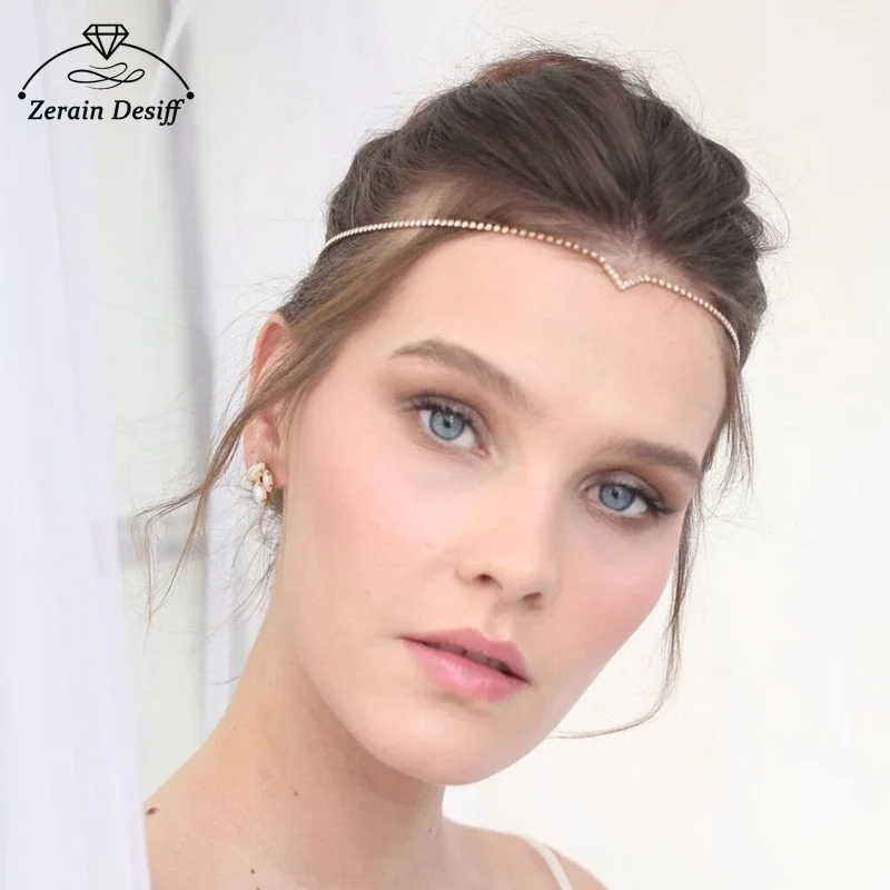Fashion Headdress Simple Light Luxury Full Diamond Hair Chain V-shaped Bride Wedding Forehead Hair Chain Gift
Fashion Headdress Simple Light Luxury Full Diamond Hair Chain V-shaped Bride Wedding Forehead Hair Chain Gift