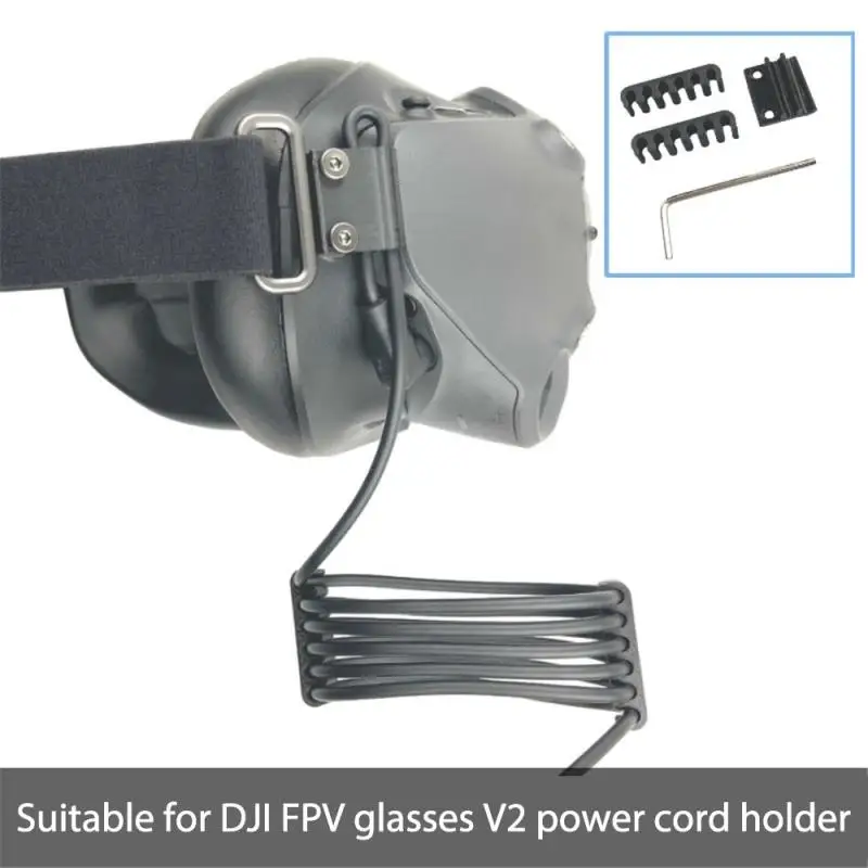 

Управление проводным кабелем прочное долговечное простое в использовании аккуратное универсальное управление проводкой для очков Dji Fpv очков V2 аксессуары