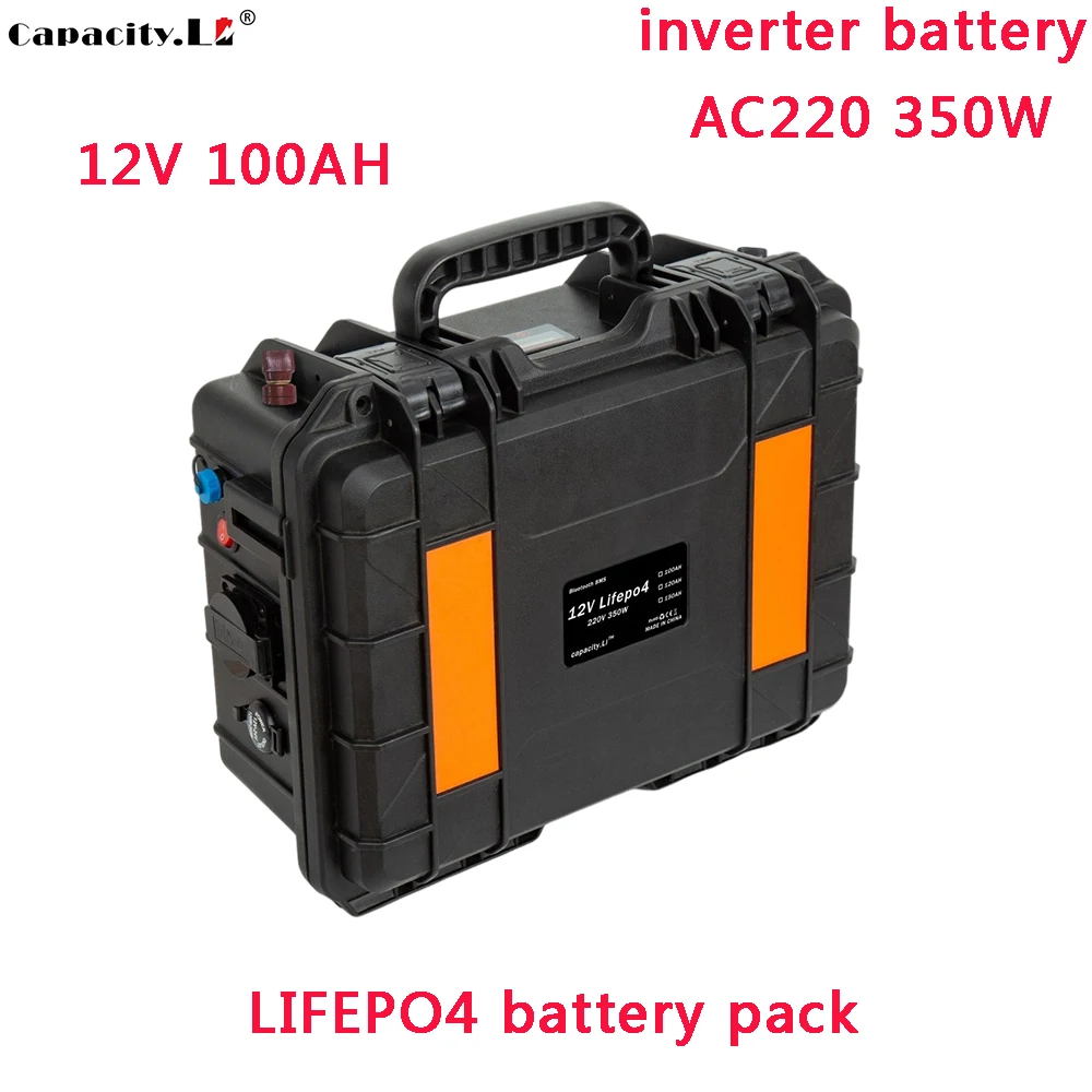 12V100ah lifepo4 battery Rechargeable battery AC350W RV sola iron phosphate 150AH BMS lithium battery camping outdoor engine
12V100ah lifepo4 battery Rechargeable battery AC350W RV sola iron phosphate 150AH BMS lithium battery camping outdoor engine