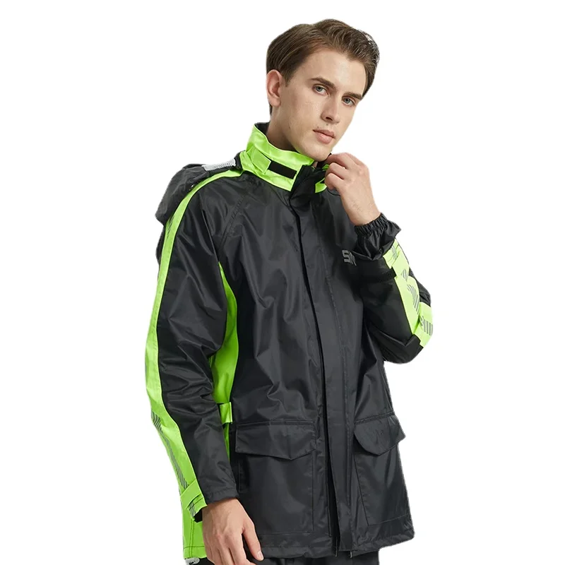 Adult Motorcycle Raincoat Suit Reflective Split Rain Coat Poncho Men Women Outdoor Cycling Professional Raincoats Hiking Camping
Adult Motorcycle Raincoat Suit Reflective Split Rain Coat Poncho Men Women Outdoor Cycling Professional Raincoats Hiking Camping