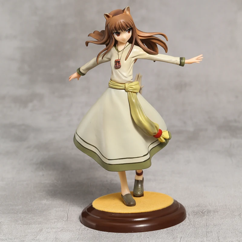 Spice and Wolf Holo PVC Brinquedos Collection Figure Toy for Christmas Gift 
Spice and Wolf Holo PVC Brinquedos Collection Figure Toy for Christmas Gift