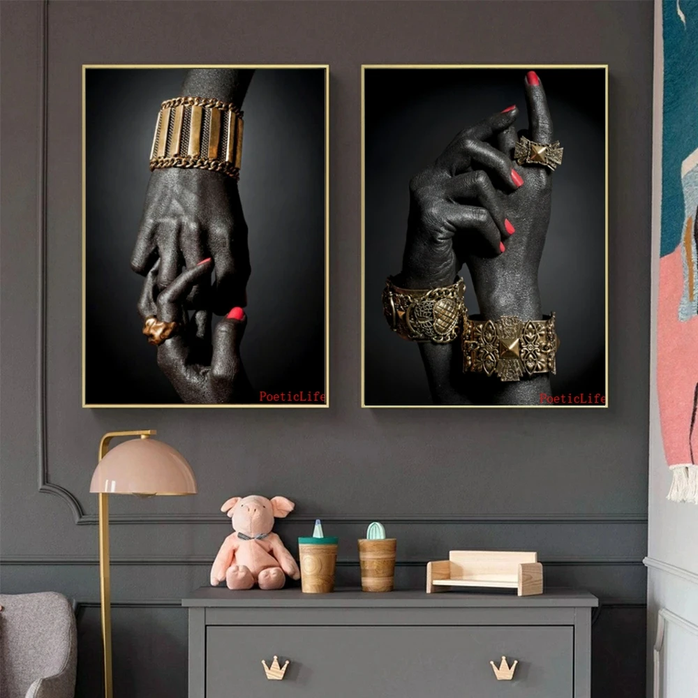 DIY Black Hand Red Nail Polish Diamond Painting Jewelry Gold Bracelet Cross Stitch Embroidery Rhinestones Handicraft Home Decor
DIY Black Hand Red Nail Polish Diamond Painting Jewelry Gold Bracelet Cross Stitch Embroidery Rhinestones Handicraft Home Decor