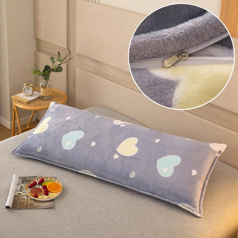 Soft Flannel Bedding Long Pillow Case Skin-friendly Warm Couple Lovers Sleeping Pillow Case Large Size Body Pillow Cover
Soft Flannel Bedding Long Pillow Case Skin-friendly Warm Couple Lovers Sleeping Pillow Case Large Size Body Pillow Cover