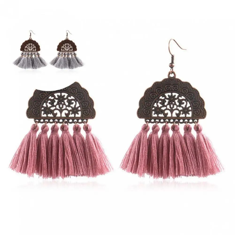 Earrings Pretty Lightweight Personality Tassel Ethnic Party Dangle Earrings for Daily Wear Hook Earring Dangle Earrings
Earrings Pretty Lightweight Personality Tassel Ethnic Party Dangle Earrings for Daily Wear Hook Earring Dangle Earrings
