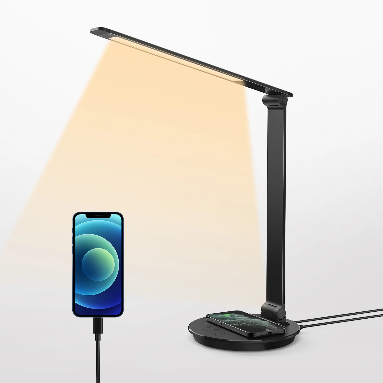 LED Desk Lamps with USB Charging Port Home Office Table Lamps for College Dormitory Nightstand Touch Control Dimmable Adjustabl
LED Desk Lamps with USB Charging Port Home Office Table Lamps for College Dormitory Nightstand Touch Control Dimmable Adjustabl