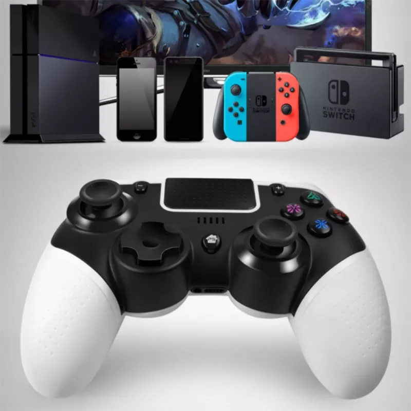 

Беспроводной Bluetooth-геймпад Vogek для PS4, переключатель, сенсорный экран, двойная вибрация, игровой контроллер, джойстик для IOS, Android