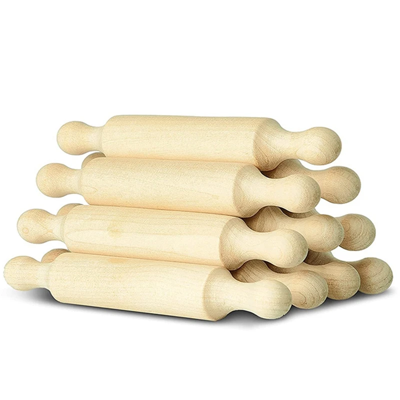 40X Wooden Mini Rolling Pin 6 Inches Long Kitchen Baking Rolling Pin Small Wood Dough Roller For Children Fondant Pasta
40X Wooden Mini Rolling Pin 6 Inches Long Kitchen Baking Rolling Pin Small Wood Dough Roller For Children Fondant Pasta
