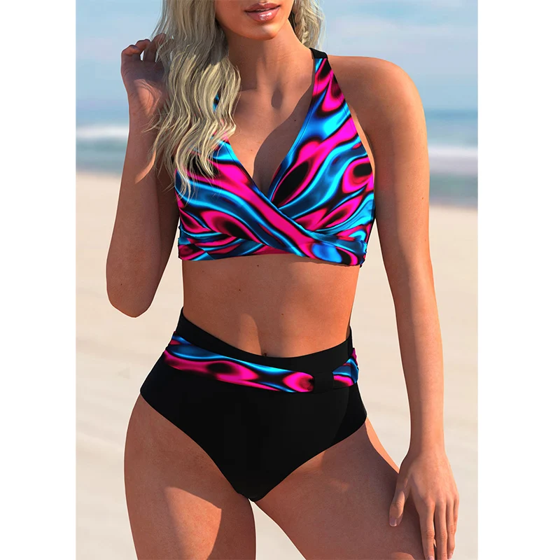 2022 New High Waist Bikini Sexy Swimsuit Women Push Up Bathing Suit Bikini Set Plus Size Swimwear Women Beach Swimming Suit
2022 New High Waist Bikini Sexy Swimsuit Women Push Up Bathing Suit Bikini Set Plus Size Swimwear Women Beach Swimming Suit