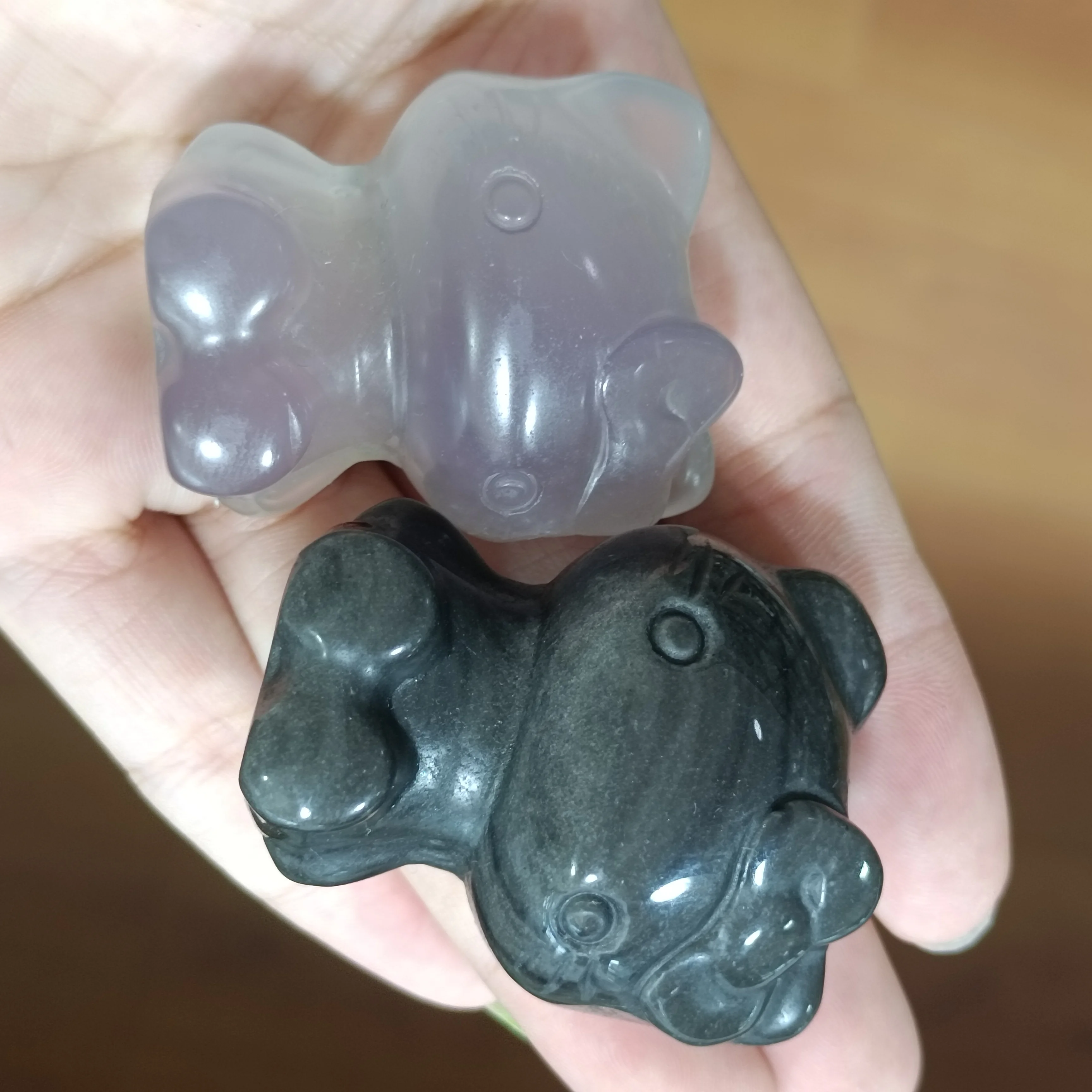 1 шт., фигурки животных из натурального агата, 4-5 см
1 шт., фигурки животных из натурального агата, 4-5 см