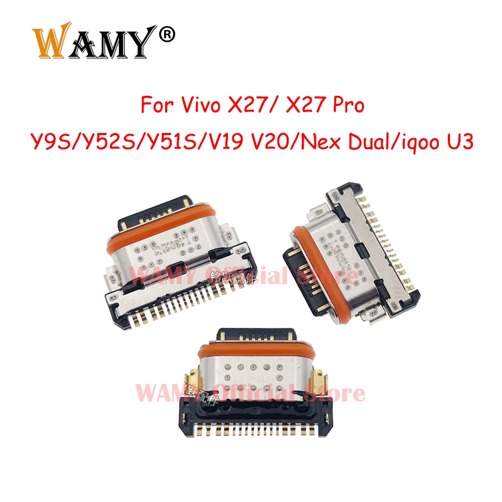 2-10Pcs USB Charging Port Jack Dock Charger Connector Plug For Vivo X27/ X27 Pro/ Y9S Y52S Y51S V19 V20/ Nex Dual/ iqoo U3 Neo
2-10Pcs USB Charging Port Jack Dock Charger Connector Plug For Vivo X27/ X27 Pro/ Y9S Y52S Y51S V19 V20/ Nex Dual/ iqoo U3 Neo