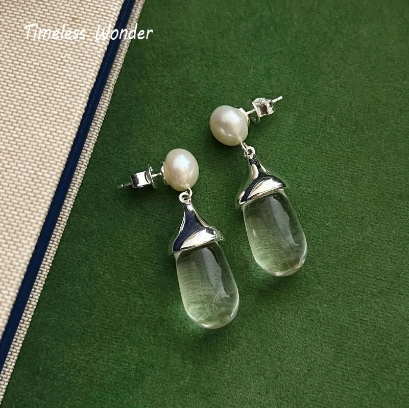 Timeless Wonder Fancy Pearl Crystal Geo Stud Earrings for Women Designer Jewelry Goth Runway Party Luxury Brand Rare Gift 2622
Timeless Wonder Fancy Pearl Crystal Geo Stud Earrings for Women Designer Jewelry Goth Runway Party Luxury Brand Rare Gift 2622
