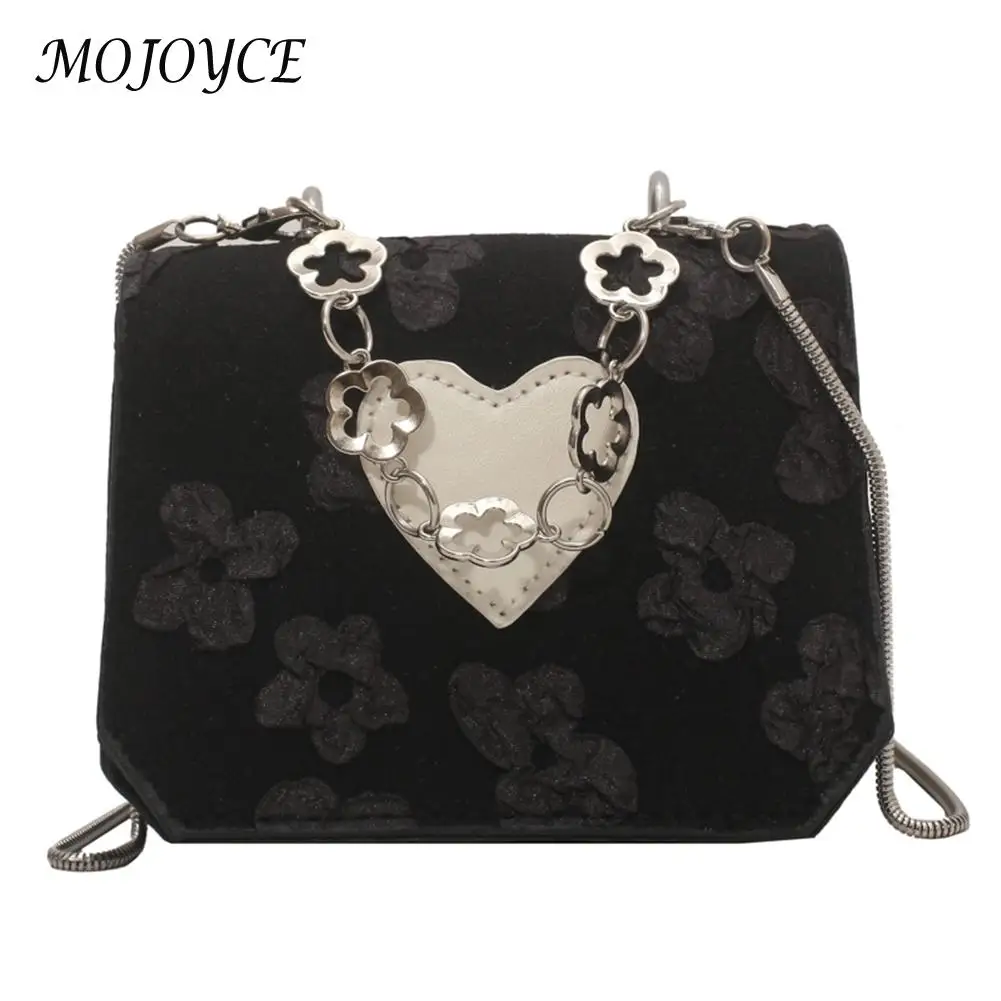 Canvas Heart Pattern Shoulder Bags Lady Casual Metal Chains Messenger Bags for Women Leisure Outdoor Shopping Crossbody Handbags
Canvas Heart Pattern Shoulder Bags Lady Casual Metal Chains Messenger Bags for Women Leisure Outdoor Shopping Crossbody Handbags