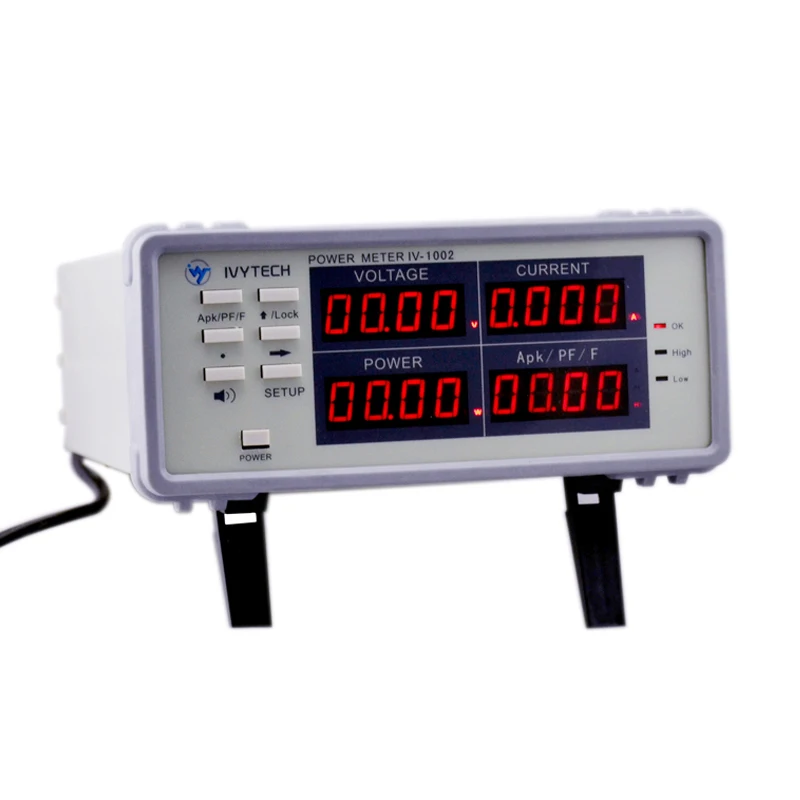 IV1002 300V 10A small current Power Meter High precision Power Analyzer four digital Electrical parameter tester
IV1002 300V 10A small current Power Meter High precision Power Analyzer four digital Electrical parameter tester