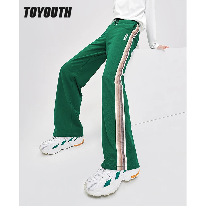 Toyouth Women Sweatpants 2022 Autumn Elastic Waist Straight Trousers Green Gradient Webbing Casual Streetwear Sport Pants
Toyouth Women Sweatpants 2022 Autumn Elastic Waist Straight Trousers Green Gradient Webbing Casual Streetwear Sport Pants