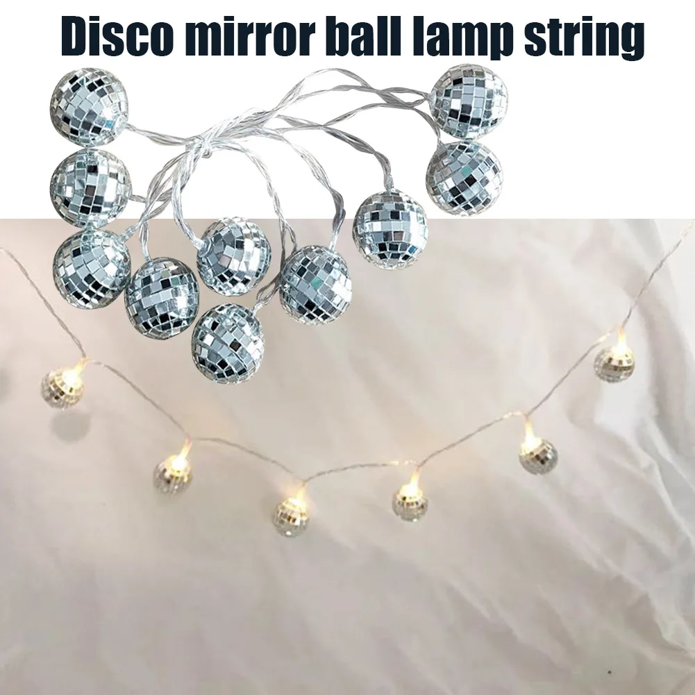 Multipurpose String LED Lights Mirror Ball Disco Ball Lights Stage Reflection Lamp Battery Style Outdoor Indoor Bedroom Windows
Multipurpose String LED Lights Mirror Ball Disco Ball Lights Stage Reflection Lamp Battery Style Outdoor Indoor Bedroom Windows