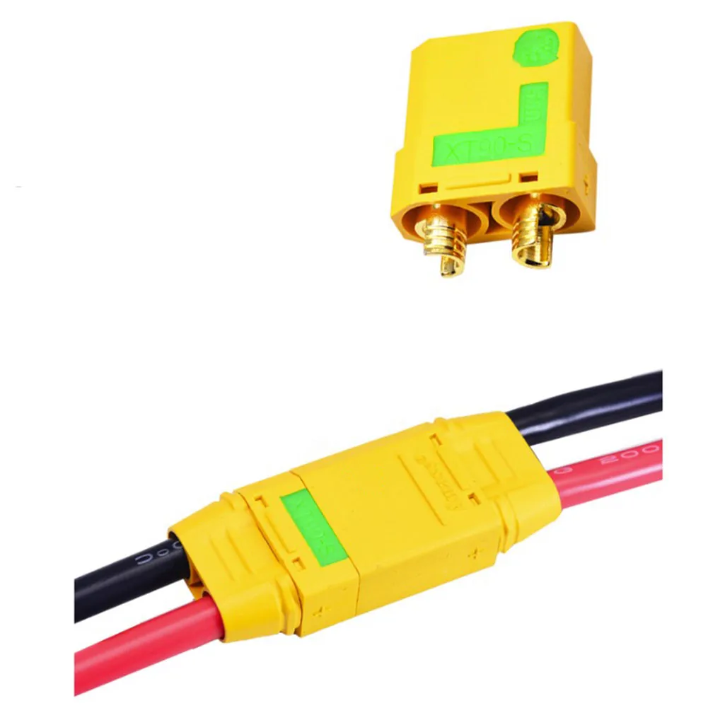 XT90 Connectors Male Female Pair Battery Lipo Cable Ebike Electric Bike Scooters Bicycle Accessories Parts For Cycling Sports
XT90 Connectors Male Female Pair Battery Lipo Cable Ebike Electric Bike Scooters Bicycle Accessories Parts For Cycling Sports