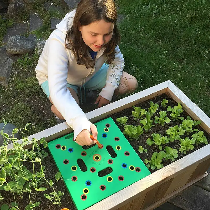 Seed Square Planting Template Planting Board Gardening and Seedling Garden Vegetable Seed Spacing Tool and Equipment
Seed Square Planting Template Planting Board Gardening and Seedling Garden Vegetable Seed Spacing Tool and Equipment