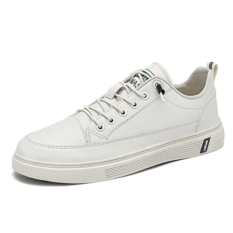 2022 Spring And Summer New All-match Low-top White Shoes Leather Waterproof Comfortable Wear-resistant Sneakers
2022 Spring And Summer New All-match Low-top White Shoes Leather Waterproof Comfortable Wear-resistant Sneakers