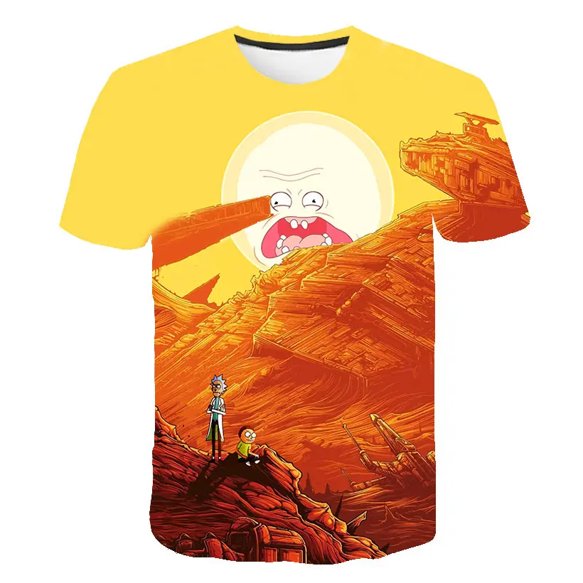 Cartoon Anime Boys Girls Universal T-Shirt Fashion Handsome Child Short Sleeve Top Ricks and Mo-rty Baby Clothing Kids Tank Top
Cartoon Anime Boys Girls Universal T-Shirt Fashion Handsome Child Short Sleeve Top Ricks and Mo-rty Baby Clothing Kids Tank Top