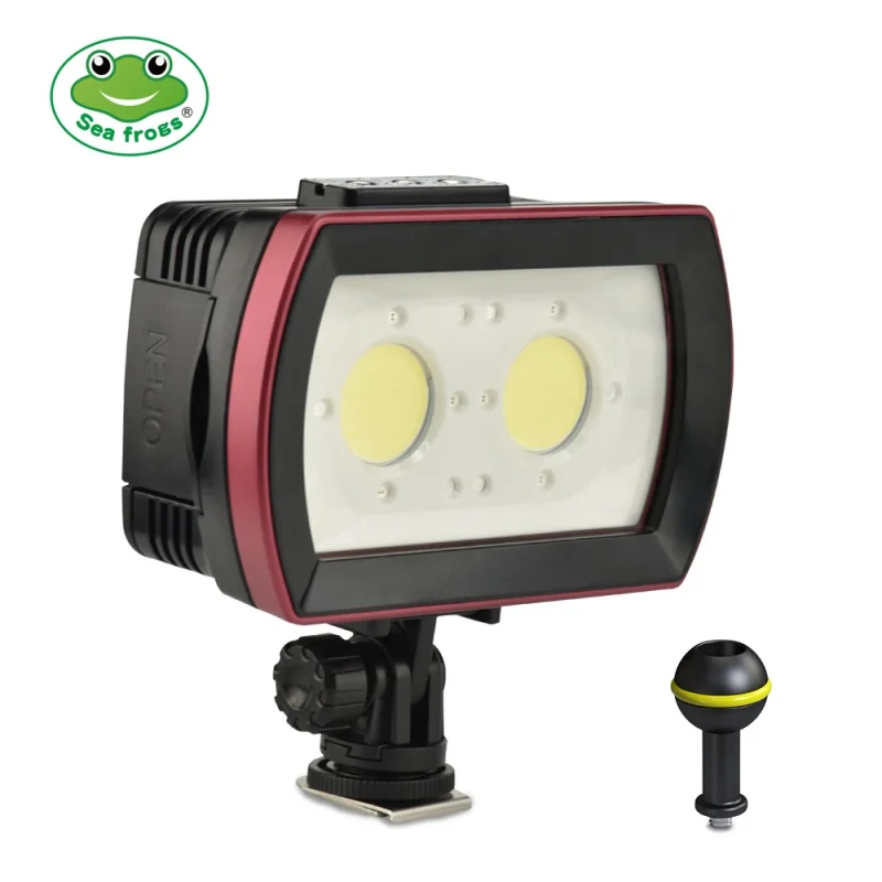 

Seafrogs IPX8 Waterproof Camera LED Photo Video Fill Light Lamp 40M Underwater Diving Photography Lighting 3500Lm