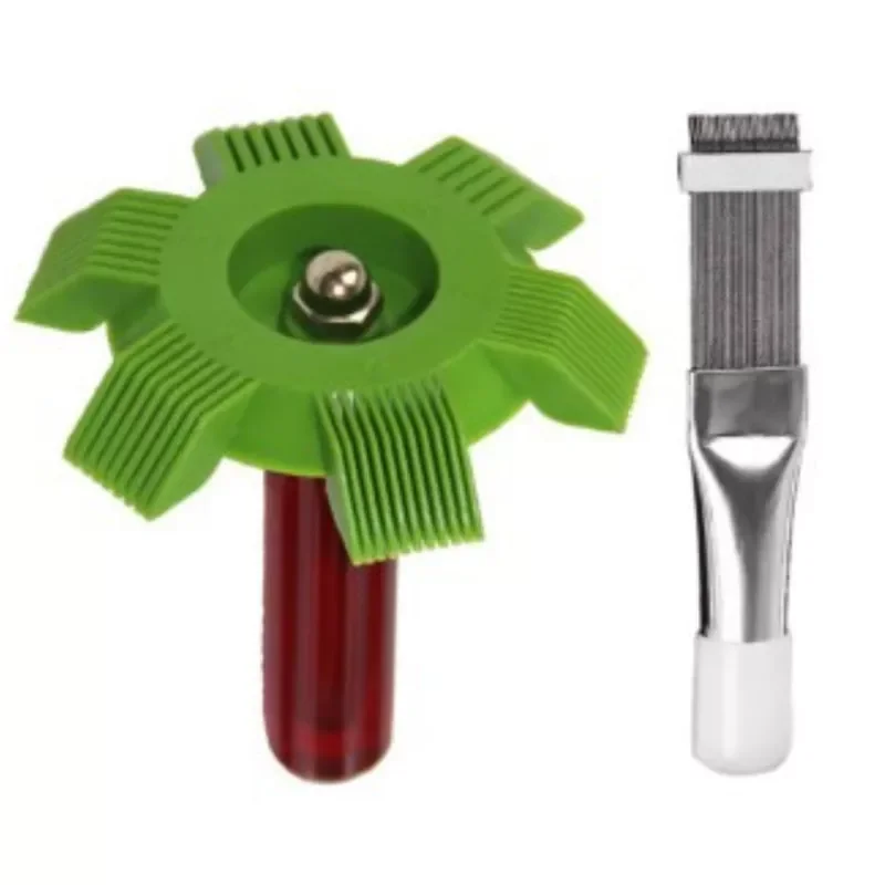 1PC Universal Car Radiator Condenser Fin Comb Air Conditioner Coil Straightener Hand Cleaning Tool Auto Cooling System Repair
1PC Universal Car Radiator Condenser Fin Comb Air Conditioner Coil Straightener Hand Cleaning Tool Auto Cooling System Repair