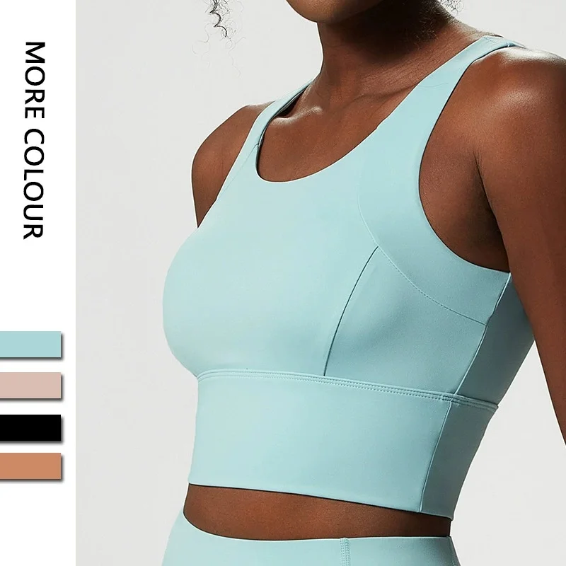 YUNTRY Women Sports Bra High Impact Chest Pad Crop Top Yoga Vest Running Fitness Clothing Fashion Shaping Tank Top
YUNTRY Women Sports Bra High Impact Chest Pad Crop Top Yoga Vest Running Fitness Clothing Fashion Shaping Tank Top