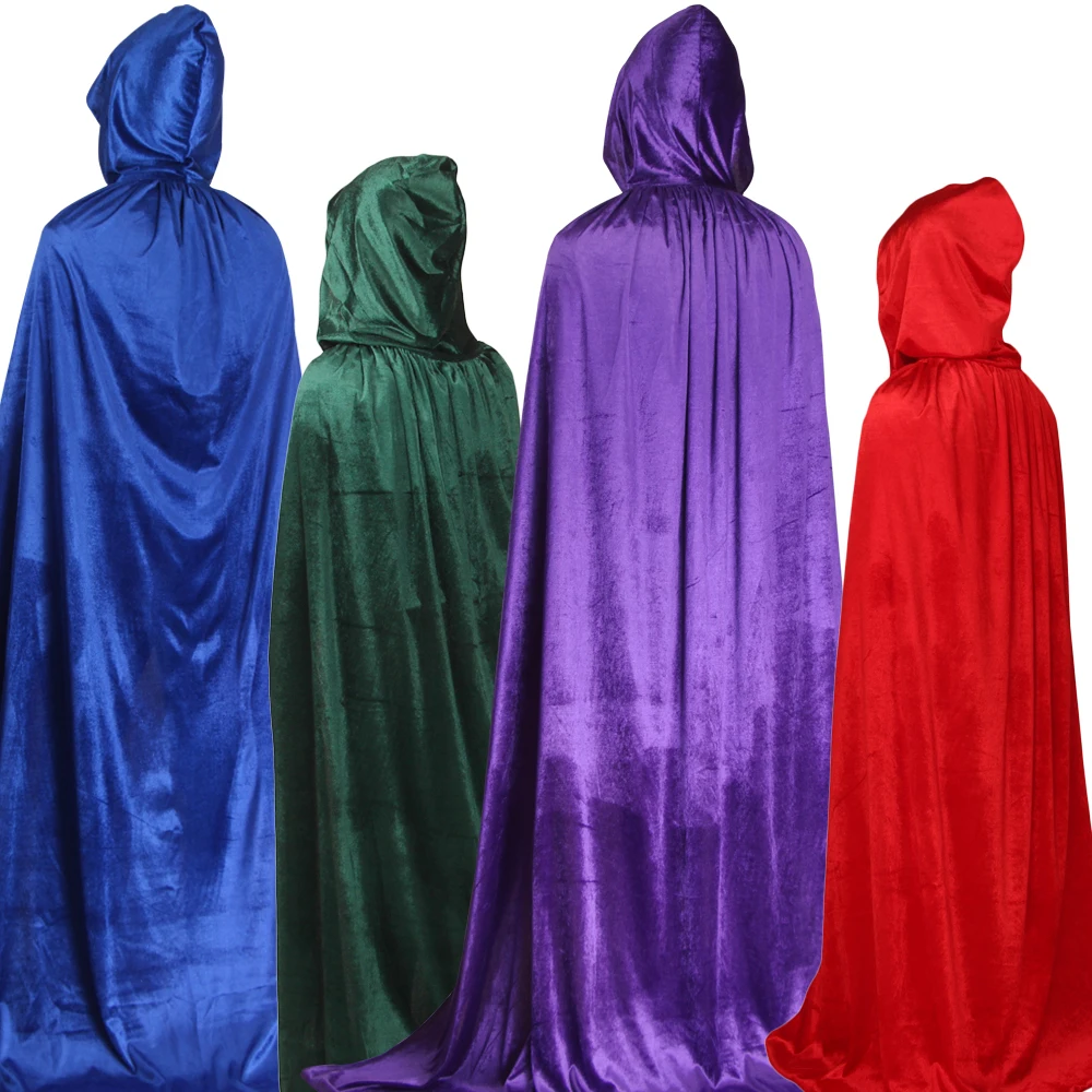 Halloween Gothic Hooded Cloak Adult Elf Witch Long Purim Carnival Cloaks Capes Robe Larp Women Vampires Grim Reaper Party
Halloween Gothic Hooded Cloak Adult Elf Witch Long Purim Carnival Cloaks Capes Robe Larp Women Vampires Grim Reaper Party