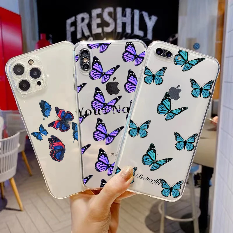 Cute Simple Butterfly Phone Case for iPhone 13 12 Pro Max Mini 11 Pro X XR XS Max 6 6S 7 8 Plus Liquid Silicon Shell Coque
Cute Simple Butterfly Phone Case for iPhone 13 12 Pro Max Mini 11 Pro X XR XS Max 6 6S 7 8 Plus Liquid Silicon Shell Coque