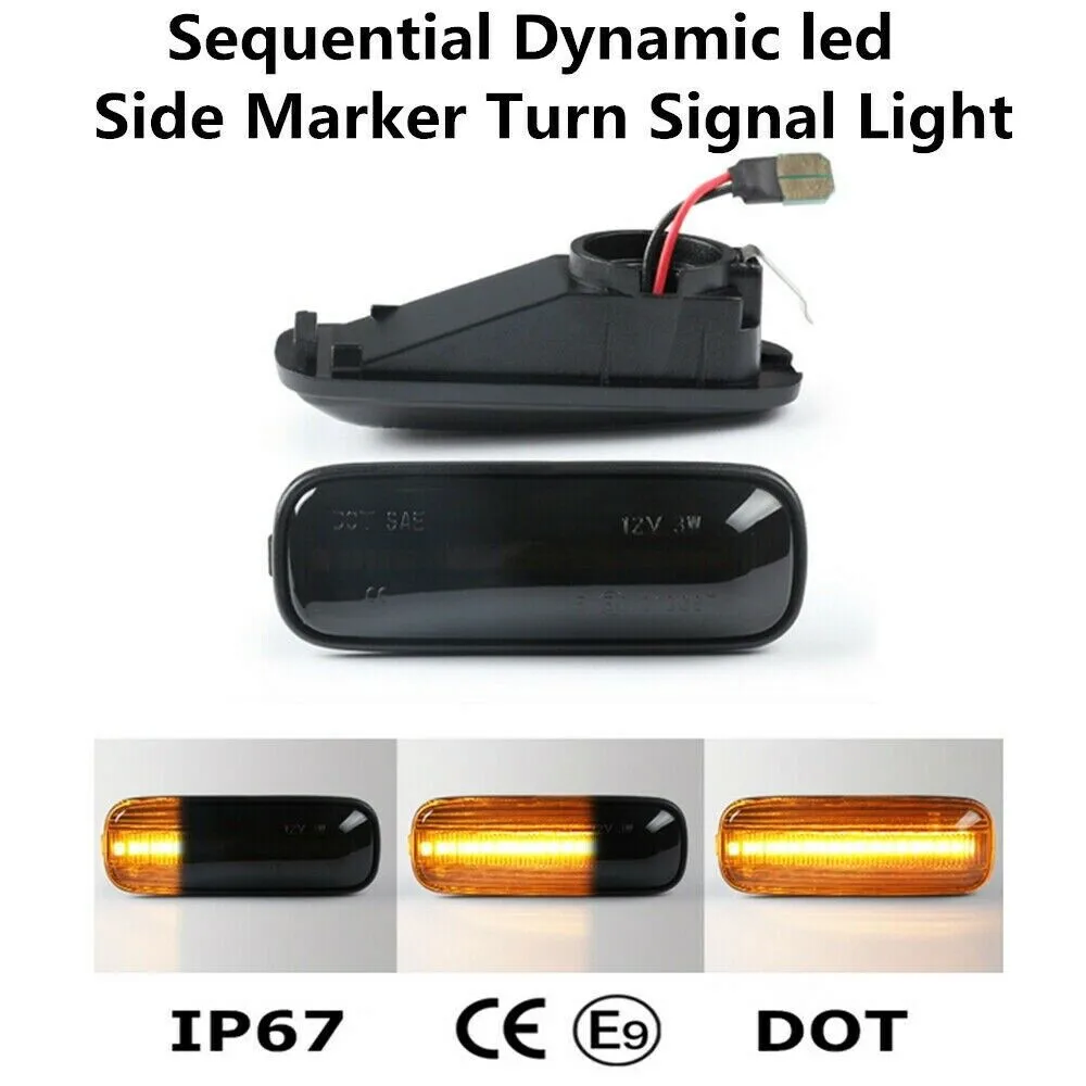 2pcs Car LED Front Fender Side Marker Light For Honda Civic EK, EJ, EM 1996-2000 Automobile Clearance Lamp Signal Light
2pcs Car LED Front Fender Side Marker Light For Honda Civic EK, EJ, EM 1996-2000 Automobile Clearance Lamp Signal Light