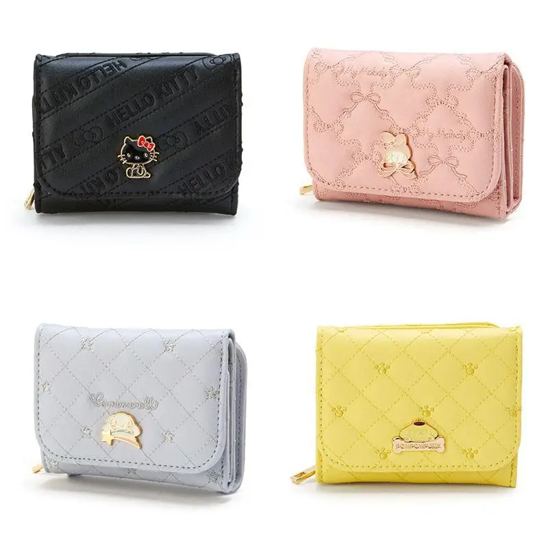 Kawaii HelloKitty Wallet Cartoon Anime Sanrio Mymelody Cinnamoroll Pompom Purin Multifunctional Pu Card Bag Girls Handbag
Kawaii HelloKitty Wallet Cartoon Anime Sanrio Mymelody Cinnamoroll Pompom Purin Multifunctional Pu Card Bag Girls Handbag