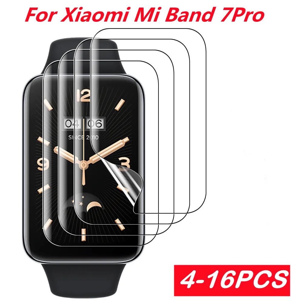 Мягкая Гидрогелевая защитная пленка на весь экран для Xiaomi Mi Band 7Pro, 4-16 шт., аксессуары для часов Mi Band 7Pro 44 мм 45 мм
Мягкая Гидрогелевая защитная пленка на весь экран для Xiaomi Mi Band 7Pro, 4-16 шт., аксессуары для часов Mi Band 7Pro 44 мм 45 мм