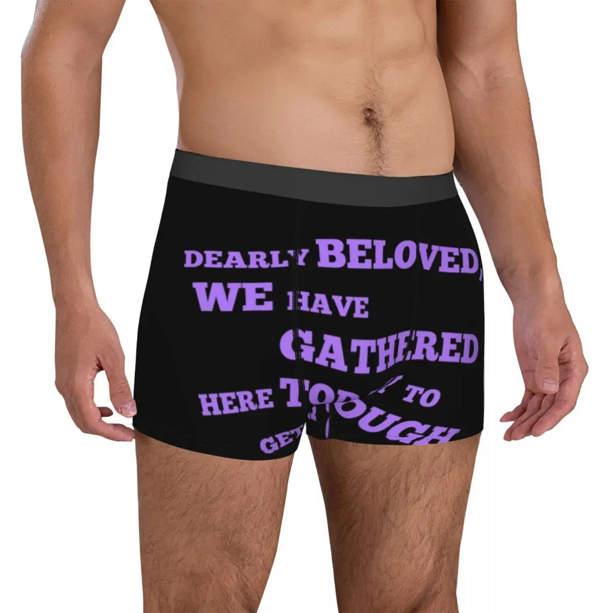 Prince Rogers Nelson Underwear Let us Go Crazy Male Underpants Printing Elastic Boxer Shorts Trenky Shorts Briefs Plus Size
Prince Rogers Nelson Underwear Let us Go Crazy Male Underpants Printing Elastic Boxer Shorts Trenky Shorts Briefs Plus Size