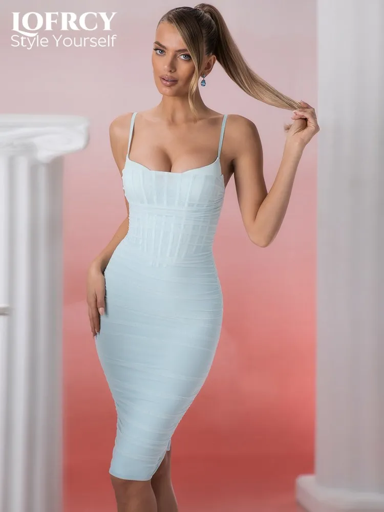 Lofrcy New Women Dresses For Women 2022 Ruched Dress Party Outfits Celebrity Sexy Stretchy Mesh Lovely Boning Bodycon Midi Dress
Lofrcy New Women Dresses For Women 2022 Ruched Dress Party Outfits Celebrity Sexy Stretchy Mesh Lovely Boning Bodycon Midi Dress