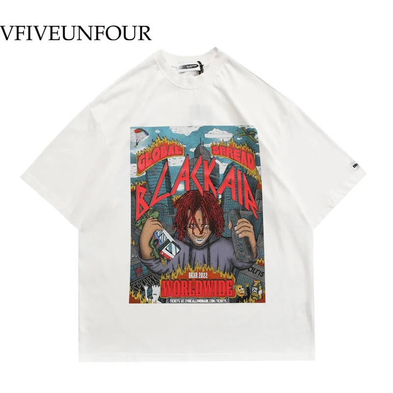 Men Hip Hop Punk Rock T-Shirt Streetwear Vintage Painting Graphic Print Cotton T Shirt Harajuku Summer Casual Short Sleeve
Men Hip Hop Punk Rock T-Shirt Streetwear Vintage Painting Graphic Print Cotton T Shirt Harajuku Summer Casual Short Sleeve