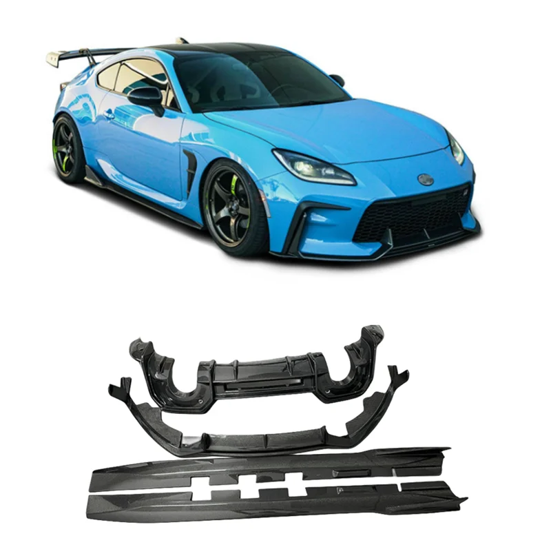 For Toyota GR86 ZD8 Subaru BRZ 2022 2023+ High Quality Carbon Fiber Bumper Front Lip Rear Diffuser Spoiler Side Skirts Body Kit
For Toyota GR86 ZD8 Subaru BRZ 2022 2023+ High Quality Carbon Fiber Bumper Front Lip Rear Diffuser Spoiler Side Skirts Body Kit