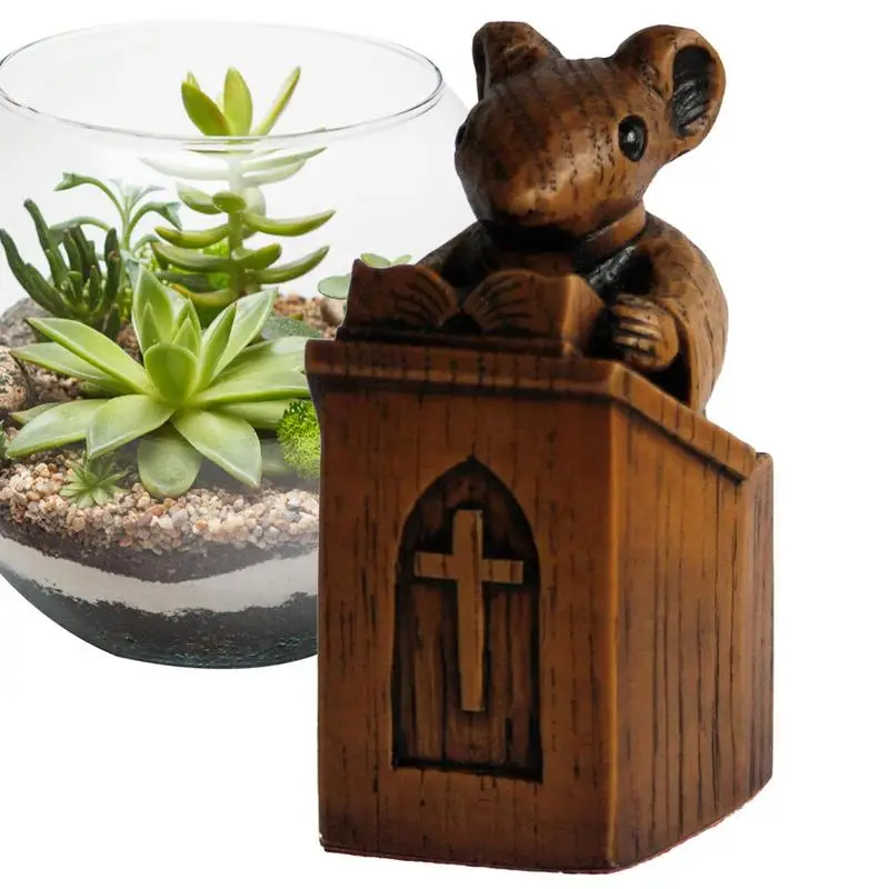 Creative Church Mouse Resin Statues The Vicar In The Pulpit Decor Church Mouse Sculpture Modern Home Decoration Accessories
Creative Church Mouse Resin Statues The Vicar In The Pulpit Decor Church Mouse Sculpture Modern Home Decoration Accessories