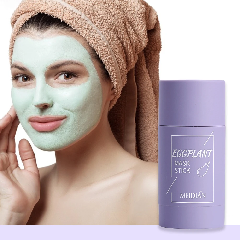 Eggplant Mask Solid Face Mask Stick Oil Control Moisturizing Cleaning Mask Acne Treatment Blackhead Remove Pores Purifying
Eggplant Mask Solid Face Mask Stick Oil Control Moisturizing Cleaning Mask Acne Treatment Blackhead Remove Pores Purifying