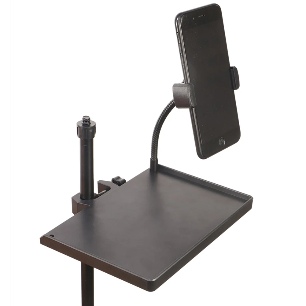 Microphone Stand Sound Card Tray Bracket Guitar Accessories Live Phone Holder For Tripod Stand Mobile Phone Holder Clamp
Microphone Stand Sound Card Tray Bracket Guitar Accessories Live Phone Holder For Tripod Stand Mobile Phone Holder Clamp