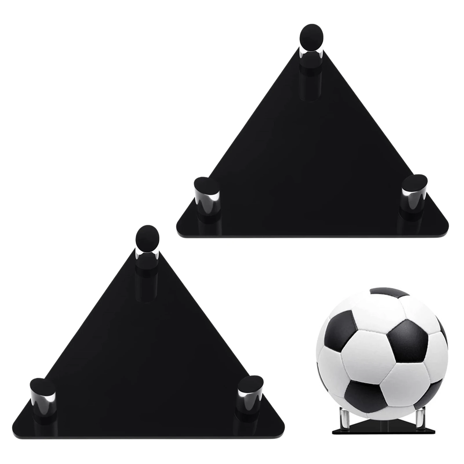 2pcs Basketball Holders Triangle Display Sports Ball Stand Display Transparent Ball Holders For Football Basketball Volleyball
2pcs Basketball Holders Triangle Display Sports Ball Stand Display Transparent Ball Holders For Football Basketball Volleyball